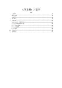 人物素材：刘慈欣