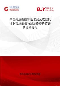 中国高速数控彩色水泥瓦成型机行业市场前景预测及投资价值评估分析报告