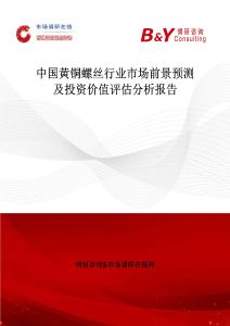 中国黄铜螺丝行业市场前景预测及投资价值评估分析报告