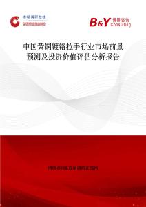 中国黄铜镀铬拉手行业市场前景预测及投资价值评估分析报告