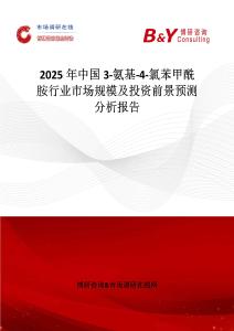 2025年中國3-氨基-4-氯苯甲酰胺行業市場規模及投資前景預測分析報告