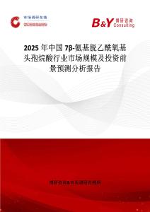 2025年中国7β-氨基脱乙酰氧基头孢烷酸行业市场规模及投资前景预测分析报告