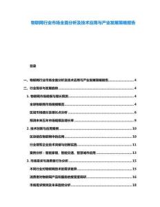 物聯網行業市場全面分析及技術應用與產業發展策略報告