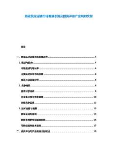 西亞航空運(yùn)輸市場發(fā)展態(tài)勢及投資評估產(chǎn)業(yè)規(guī)劃文獻(xiàn)