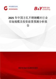 2025年中国方孔不锈钢螺丝行业市场规模及投资前景预测分析报告
