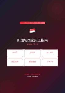 新加坡國家用工指南 2026