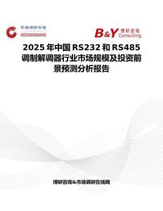 2025年中國RS232和RS485調制解調器行業市場規模及投資前景預測分析報告