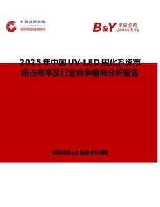 2025年中國(guó)UV-LED固化系統(tǒng)市場(chǎng)占有率及行業(yè)競(jìng)爭(zhēng)格局分析報(bào)告