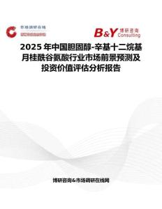 2025年中国胆固醇-辛基十二烷基月桂酰谷氨酸行业市场前景预测及投资价值评估分析报告