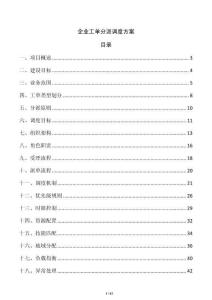 企业工单分派调度方案