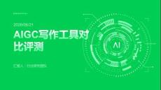AIGC寫作工具對比評測