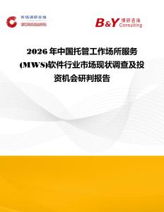 2026年中國托管工作場所服務(MWS)軟件行業市場現狀調查及投資機會研判報告