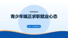 青少年端正求職就業心態課件 PPT