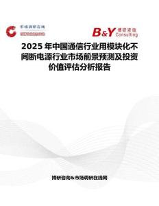 2025年中國通信行業用模塊化不間斷電源行業市場前景預測及投資價值評估分析報告