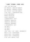 三道關寫作提綱標題