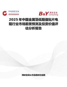 2025年中國金屬箔低阻值貼片電阻行業市場前景預測及投資價值評估分析報告