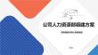 公司人力资源部组建方案