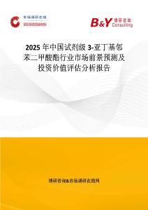 2025年中国试剂级3-亚丁基邻苯二甲酸酯行业市场前景预测及投资价值评估分析报告