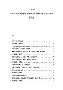 2025-2030黑客技术防护行业供需分析投资评估规划研究深度文献