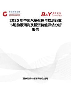 2025年中國汽車修理與檢測行業市場前景預測及投資價值評估分析報告