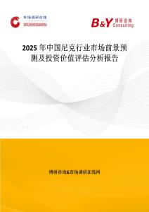 2025年中国尼克行业市场前景预测及投资价值评估分析报告