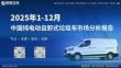2025年1-12月中国纯电动自卸式垃圾车市场分析报告