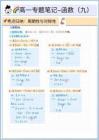 高三沖刺考點(diǎn)函數(shù)11周期性對稱性（空白版）