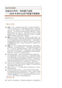 2026年海外及資產配置中期策略：迎接沃什時代，結構重于趨勢
