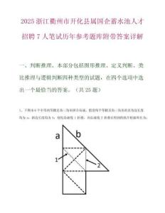2025浙江衢州市開化縣屬國企蓄水池人才招聘7人筆試歷年參考題庫附帶答案詳解