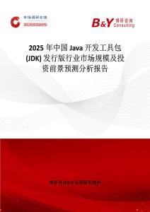 2025年中国Java 开发工具包 (JDK) 发行版行业市场规模及投资前景预测分析报告