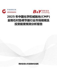 2025年中國化學機械拋光(CMP)金剛石襯墊調節器行業市場規模及投資前景預測分析報告