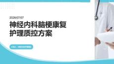 神經內科腦梗康復護理質控方案