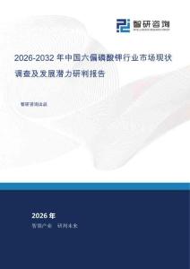 2026-2032年中國六偏磷酸鉀行業市場現狀調查及發展潛力研判報告