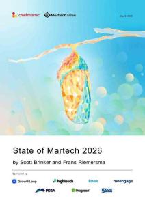 2026年營銷科技現狀報告 State of Martech 2026