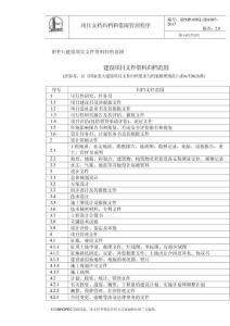 建設(shè)項(xiàng)目文件歸檔范圍