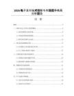 2026电子支付技术创新与市场竞争格局分析报告