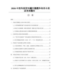 2026中國角膜塑形鏡市場競爭格局與渠道滲透報告