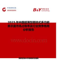 2025年中國超薄型壁掛式多功能表示盤市場占有率及行業競爭格局分析報告