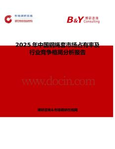 2025年中國鋼繩套市場占有率及行業(yè)競爭格局分析報(bào)告