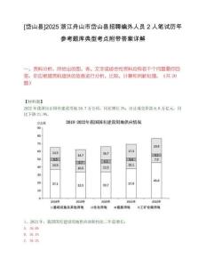[岱山縣]2025浙江舟山市岱山縣招聘編外人員2人筆試歷年參考題庫典型考點附帶答案詳解