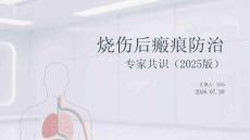 烧伤后瘢痕防治专家共识（2025版）