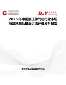 2025年中國液壓件氣動行業市場前景預測及投資價值評估分析報告