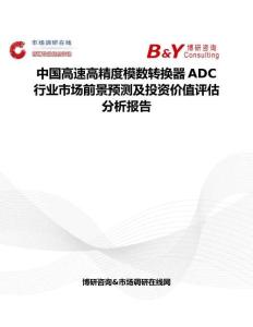 中國高速高精度模數(shù)轉(zhuǎn)換器ADC行業(yè)市場前景預(yù)測及投資價值評估分析報告