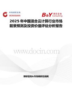 2025年中国混合云计算行业市场前景预测及投资价值评估分析报告