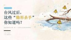 2026 年初中秋季开学第一课台风过后次生灾害防范科普班会 PPT