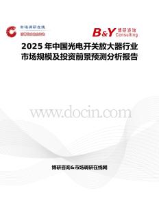 2025年中国光电开关放大器行业市场规模及投资前景预测分析报告