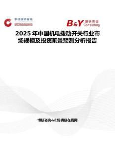 2025年中国机电拨动开关行业市场规模及投资前景预测分析报告