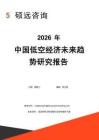 2026年中国低空经济未来趋势研究报告