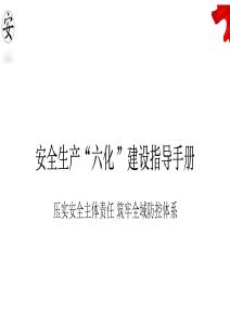 企业安全生产“六化”建设指导手册