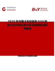 2025年中国卡车轮胎和SUV轮胎行业市场全景分析及前景机遇研判报告